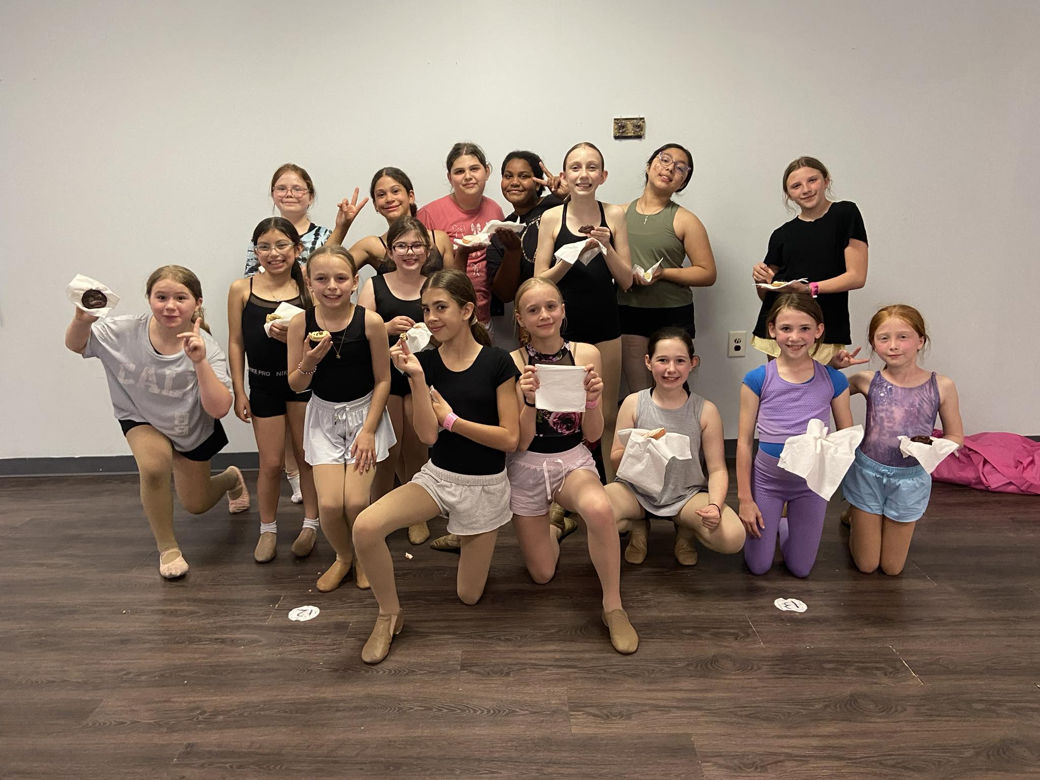 Young dancers in dance classes for ages 4-18 at Symmetry Dance Company in Scranton PA
